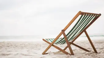 Leżak na plaży